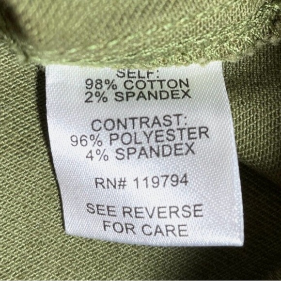 NWT One World Live & Let Live Womens Jacket Size XL Green Multicolor Sleeves - Picture 3 of 8